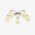 Floral Glass Ceiling Lamp