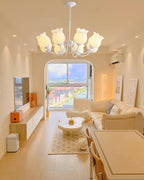 French Lily Chandelier