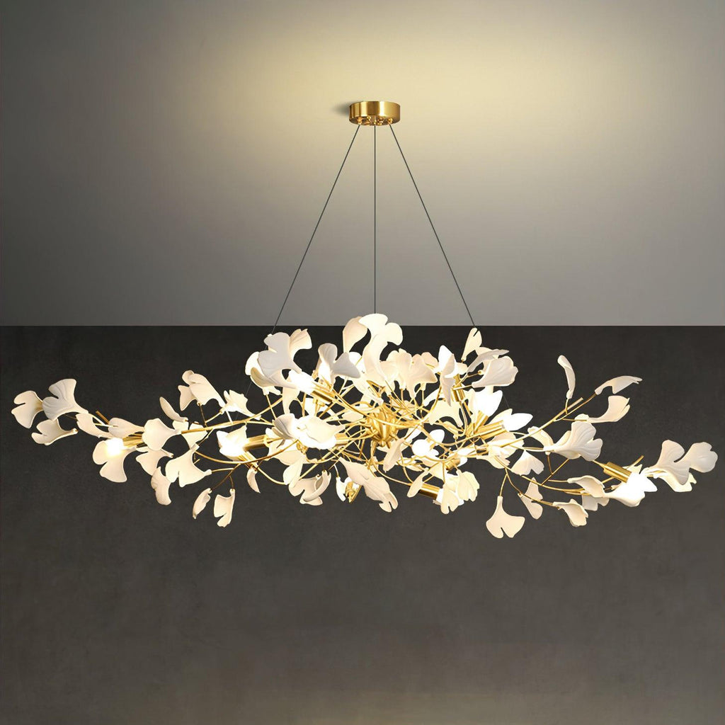 Gingko Chandelier I