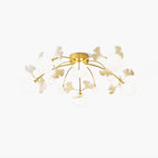 Ginkgo Glass Ceiling Lamp
