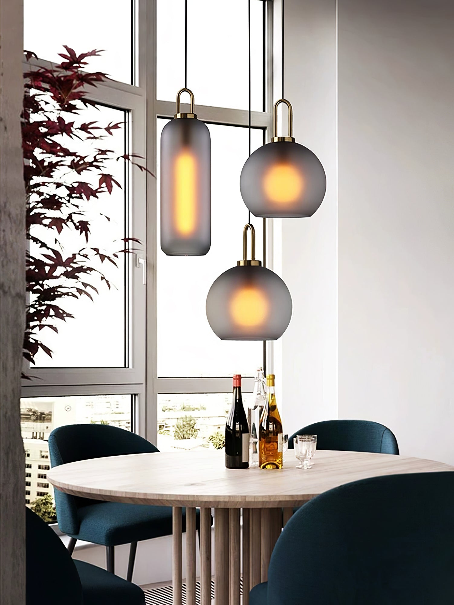 Glass Pendant Light