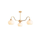 Glass Persimmon Chandelier