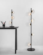 Glass Petals Table Lamp