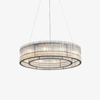 Lustre de tubo de vidro