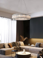 Lustre de tubo de vidro