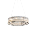 Lustre de tubo de vidro