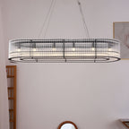 Lustre de tubo de vidro