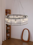 Lustre de tubo de vidro