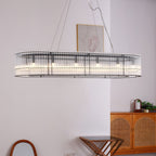 Lustre de tubo de vidro