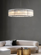 Lustre de tubo de vidro