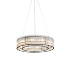Lustre de tubo de vidro
