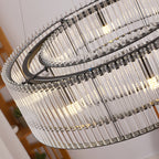 Lustre de tubo de vidro