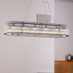 Lustre de tubo de vidro