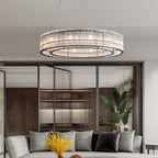 Lustre de tubo de vidro