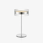 Impex Florina Chrome Table Lamp