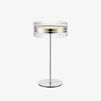 Impex Florina Chrome Table Lamp