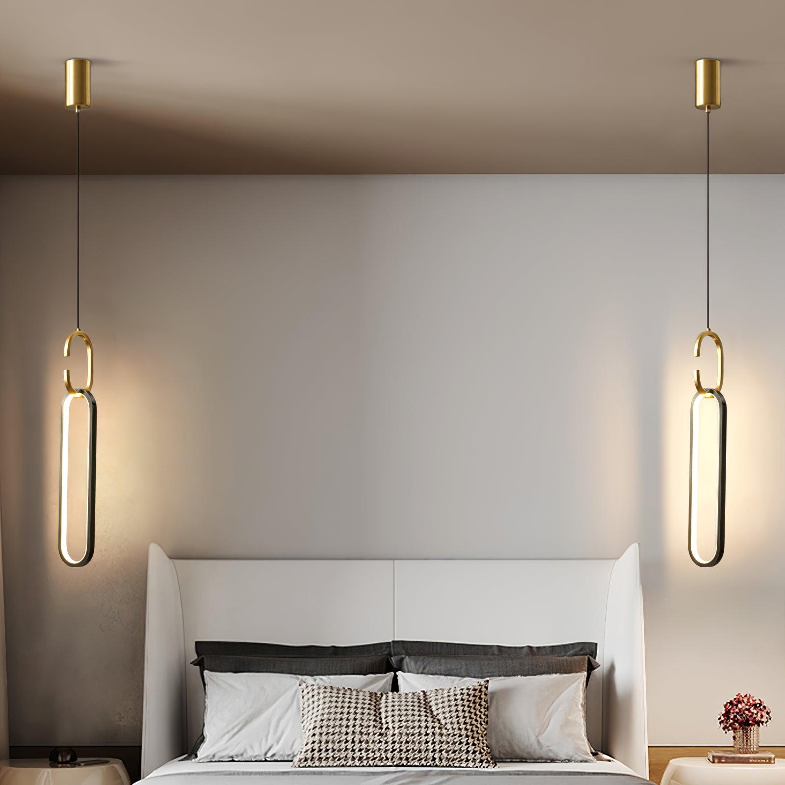Oval Rings Pendant Light