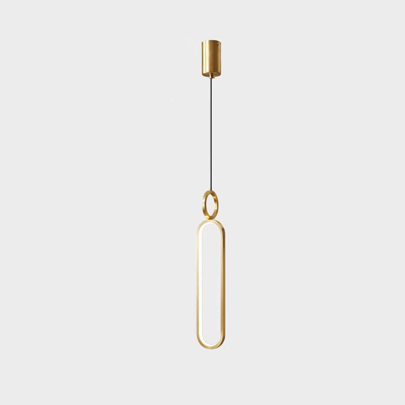 Oval Rings Pendant Light
