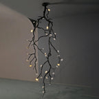 Large Long Branch Flower Chandelier