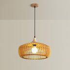 Lattice Nest Wooden Pendant Lamp