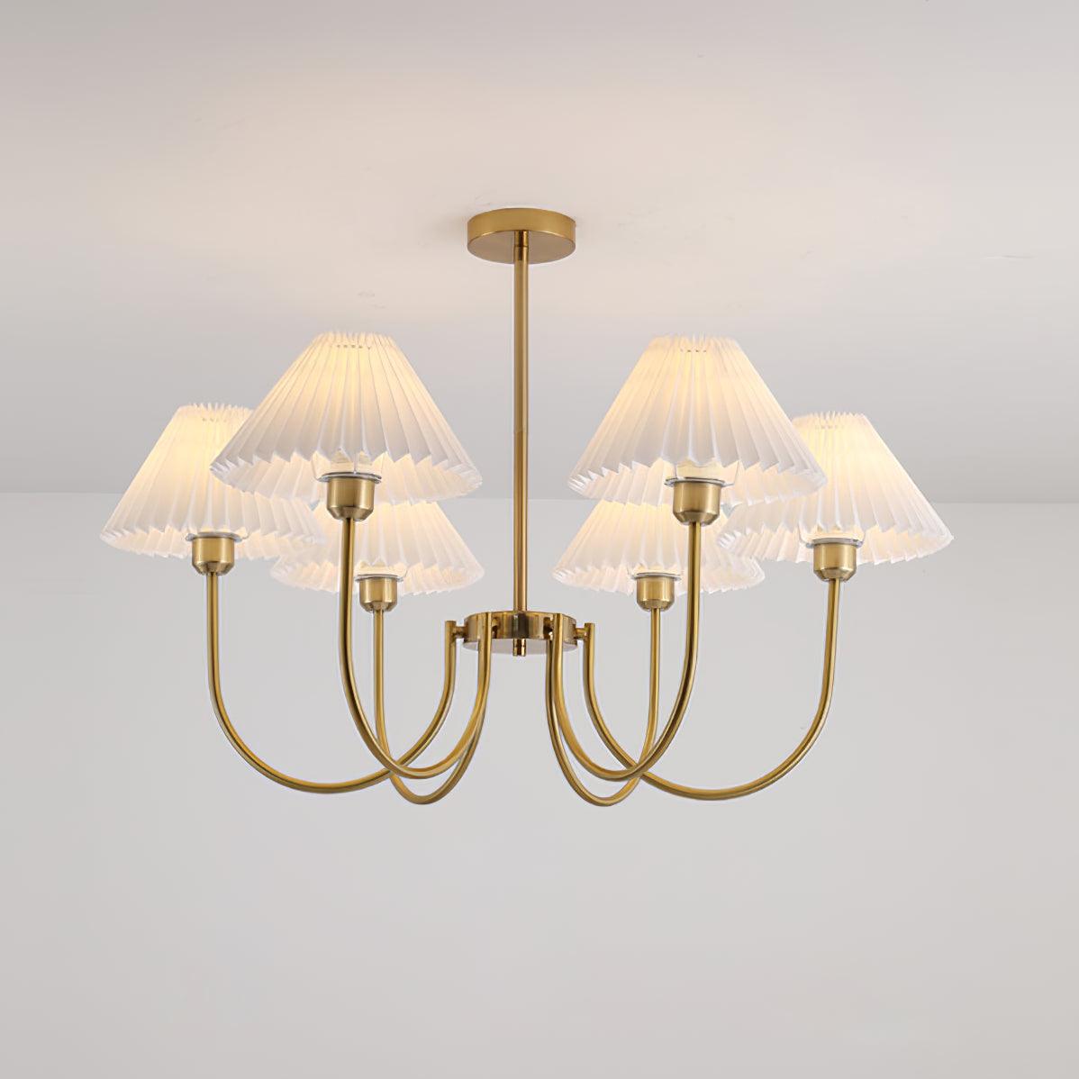 Lenore Pleated Chandelier