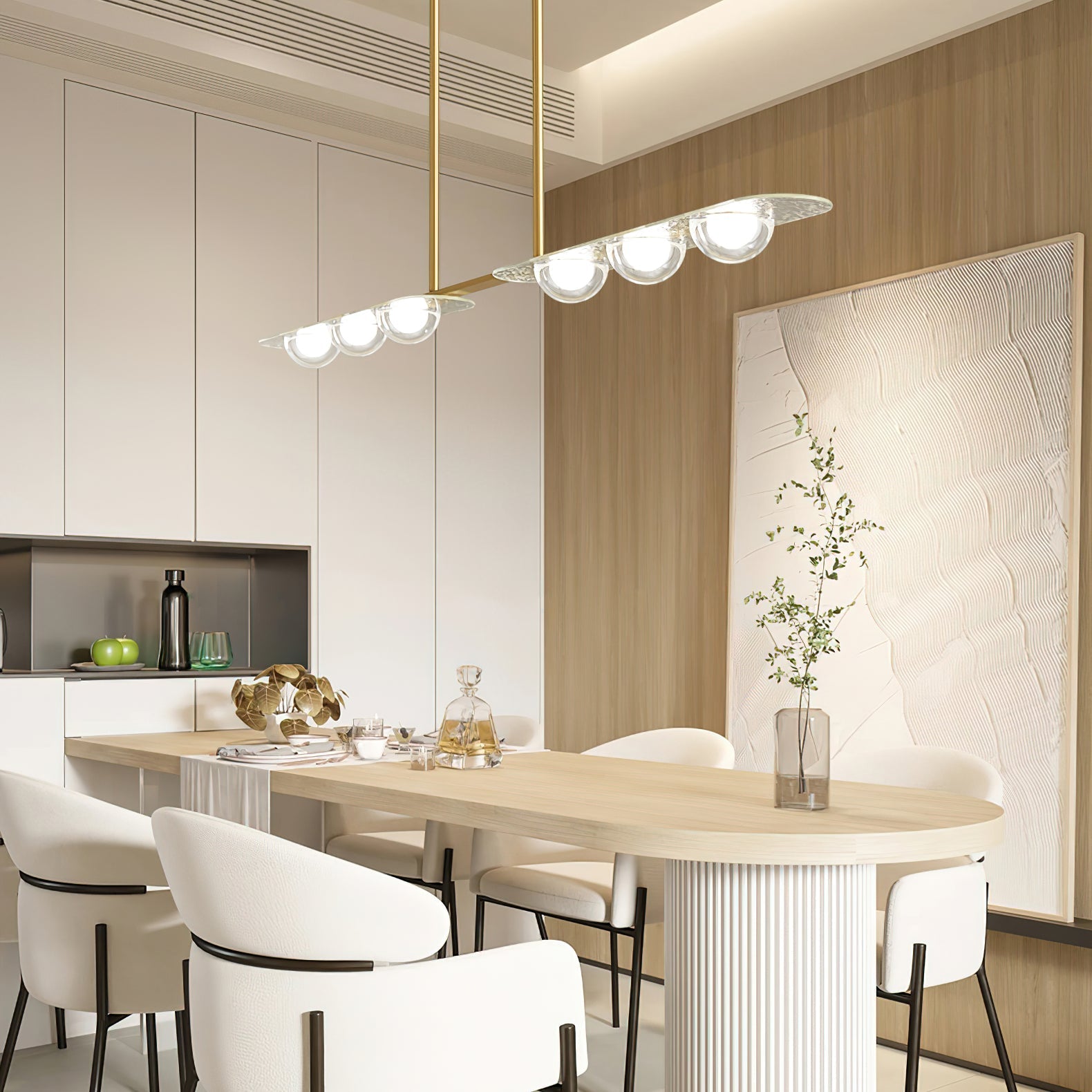 Luminária Pendente Elegância Linear 