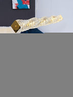 Long Crystal Pendant Lamp