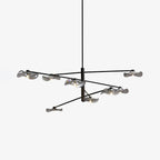 Lotus Leaves Glass Chandelier