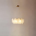 Maple Leaf Glass Chandelier