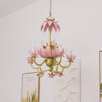 Mardi Gras Blossom Chandelier