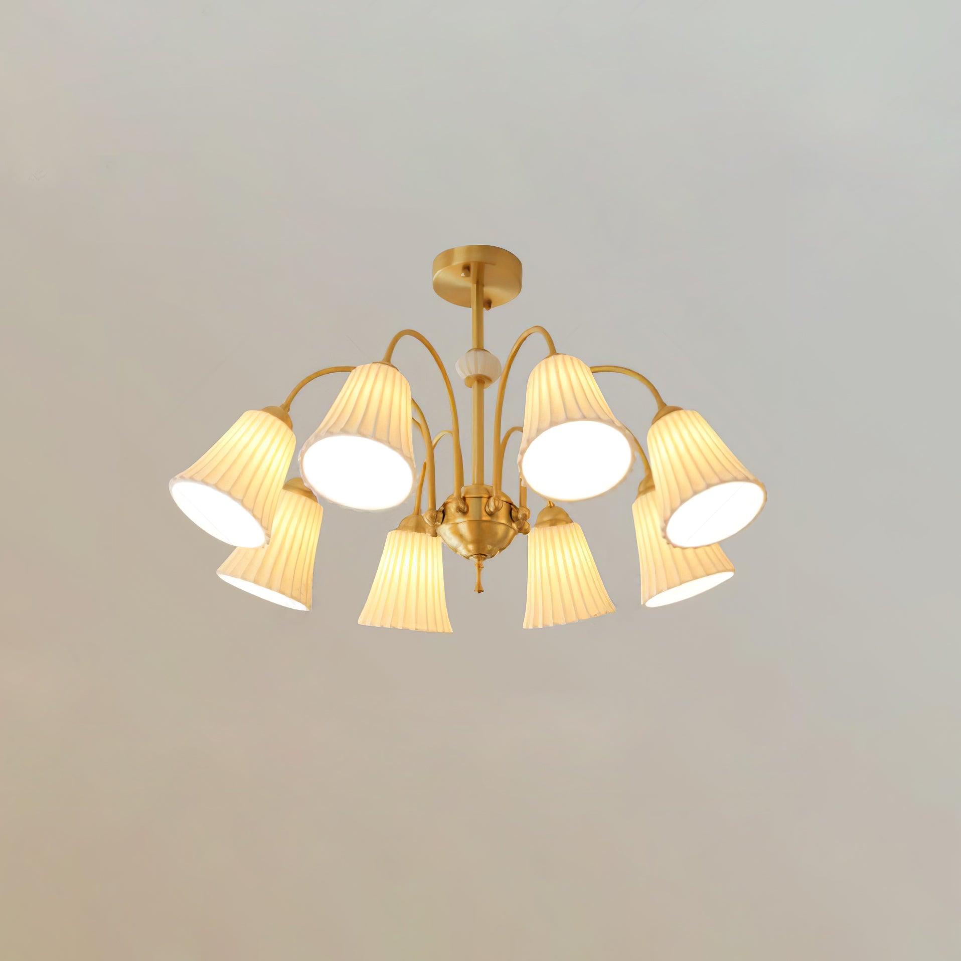 Lustre de trombeta de cerâmica medieval