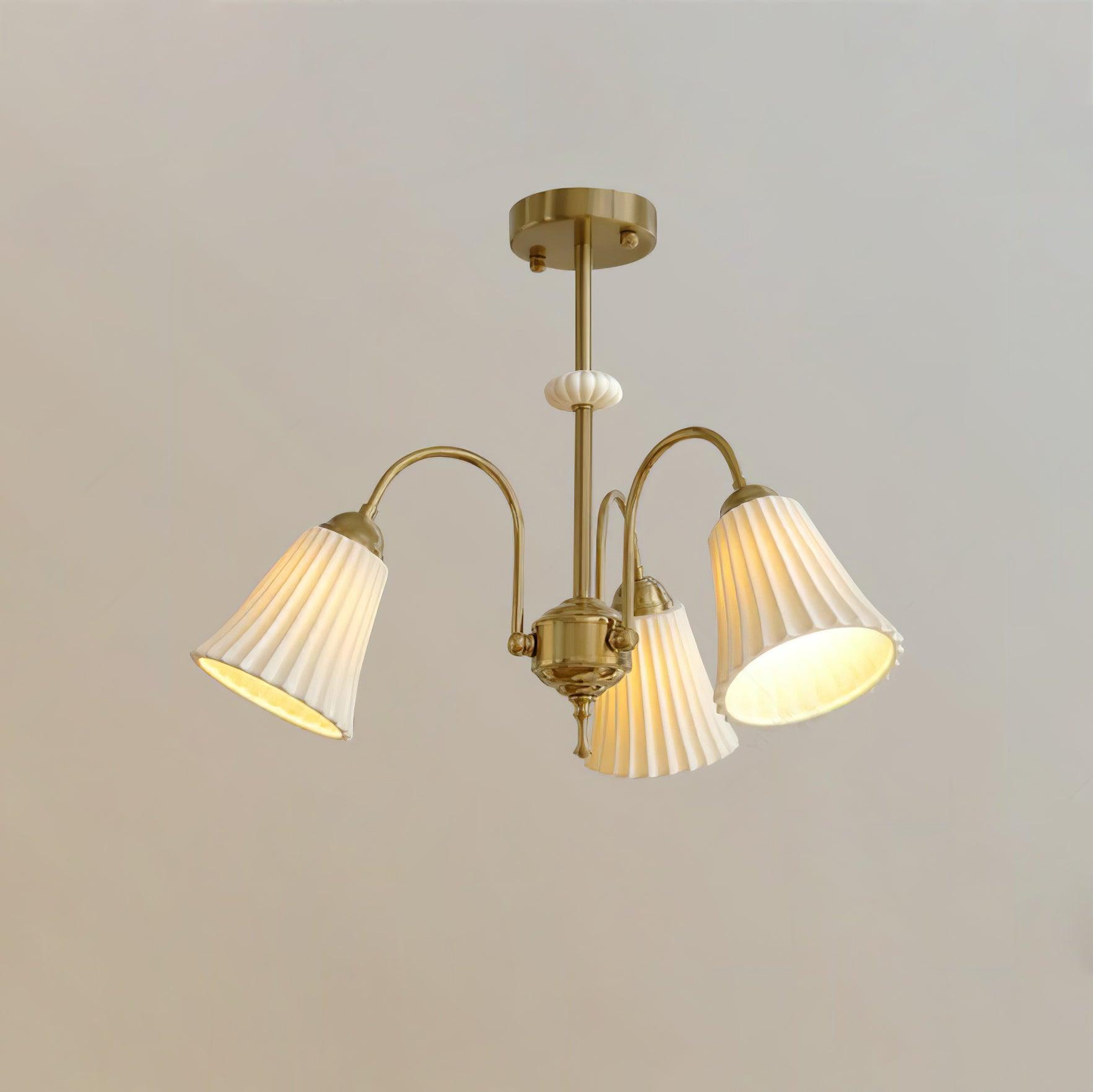 Lustre de trombeta de cerâmica medieval