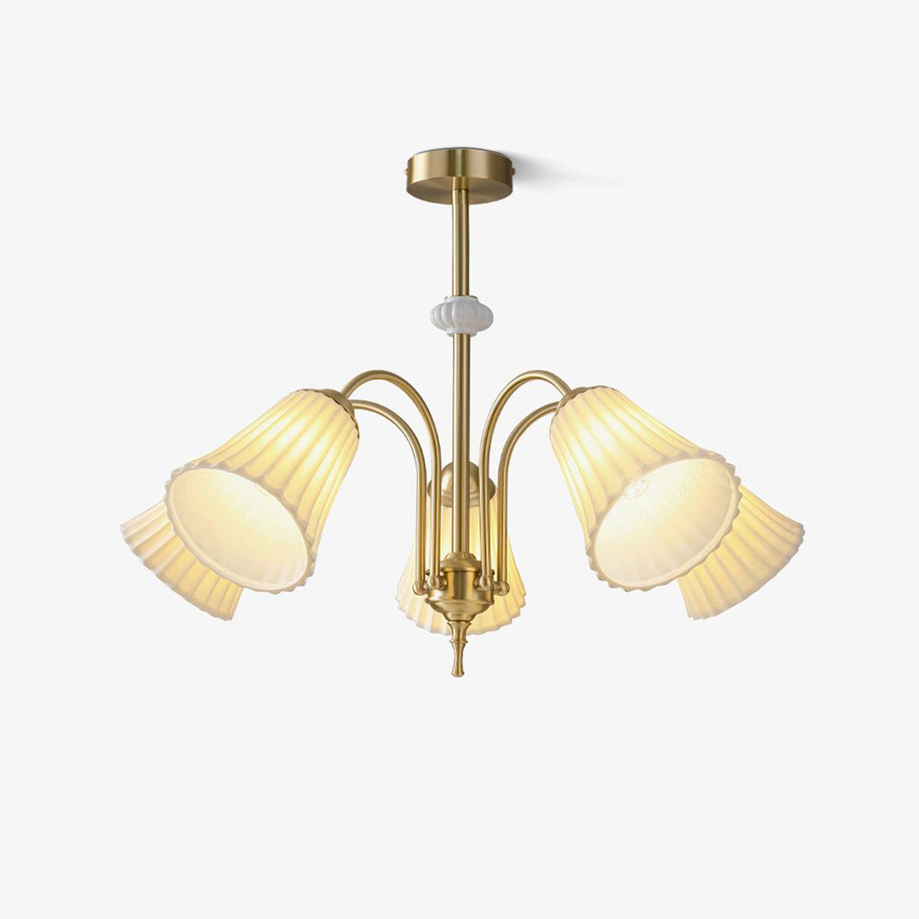 Lustre de trombeta de cerâmica medieval