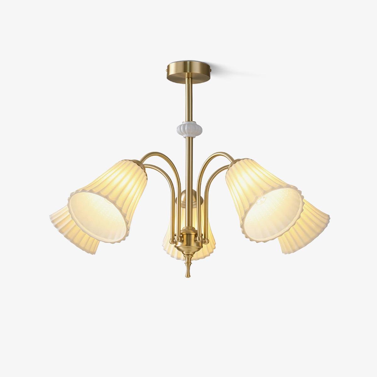 Lustre de trombeta de cerâmica medieval