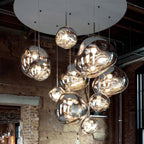 Multi Lava Round Pendant Lamp