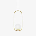 Mila Brass Pendant Swag Light