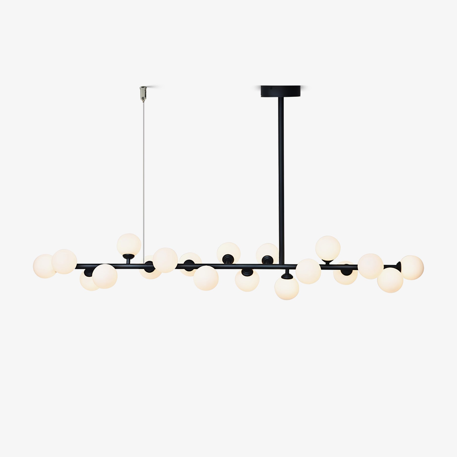 Lustre de Bolas Lineares 