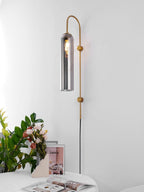 Modern Glass Plug-In Wall Lamp