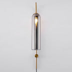 Modern Glass Plug-In Wall Lamp