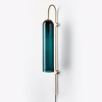 Modern Glass Plug-In Wall Lamp