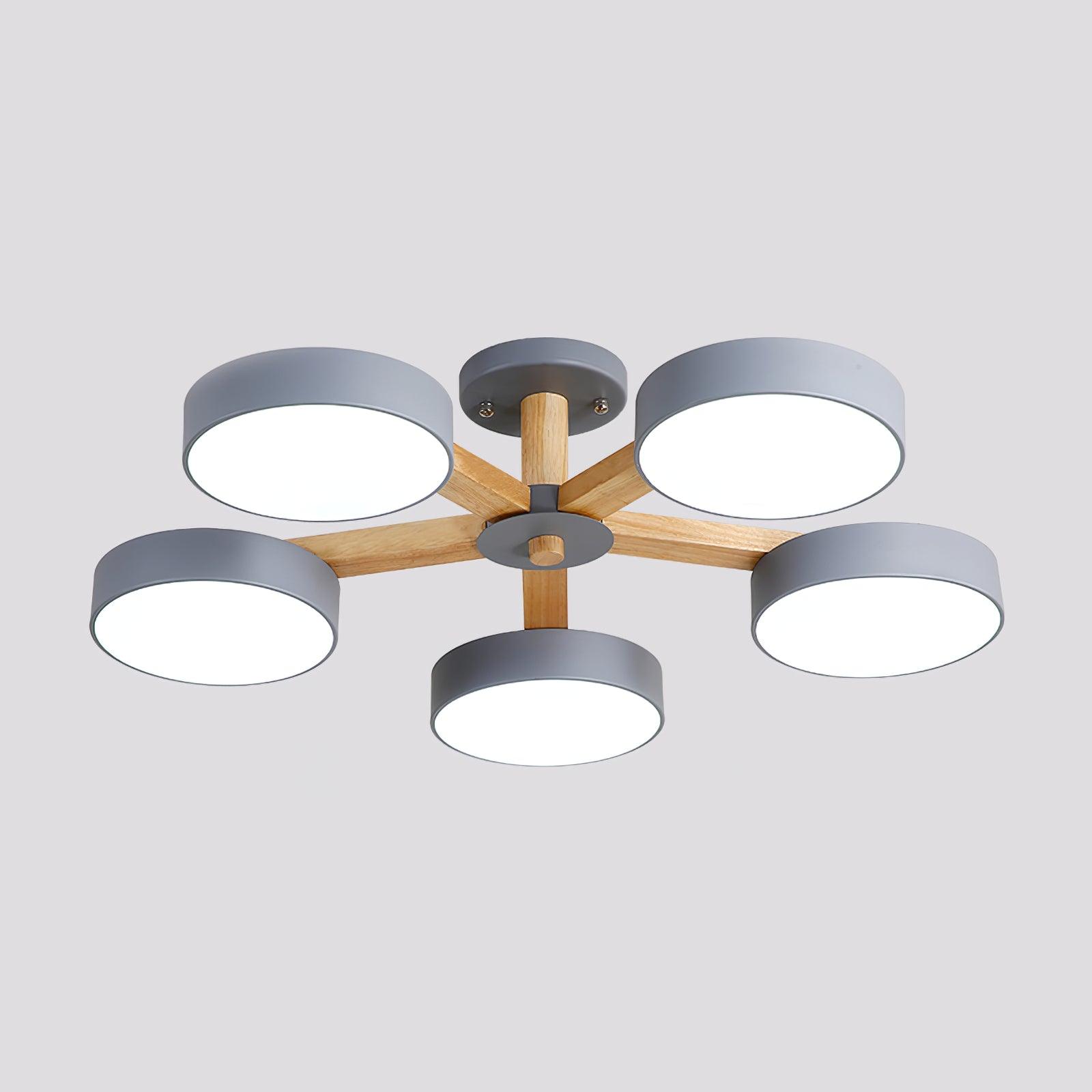 Modern Multi Stem Chandelier