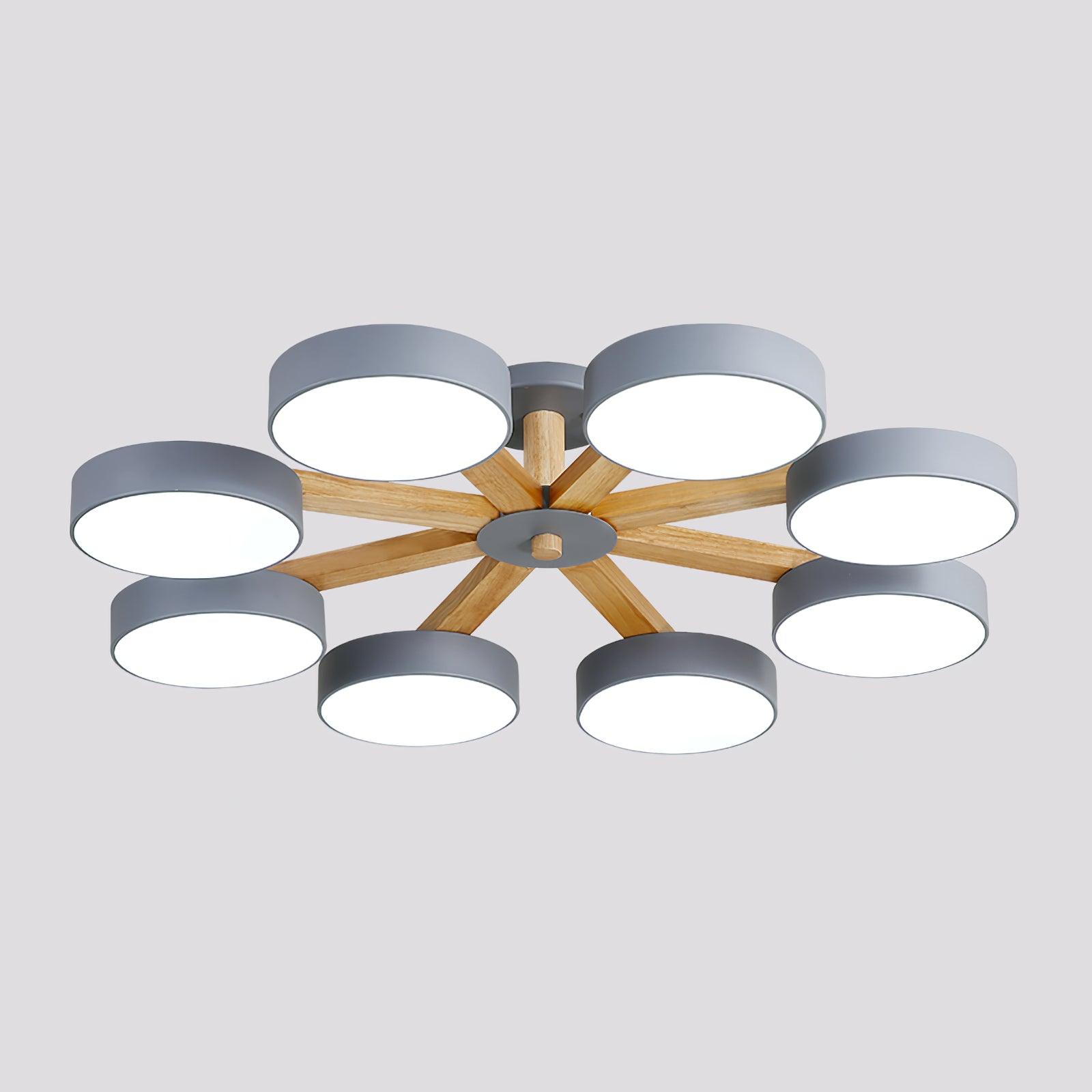 Modern Multi Stem Chandelier