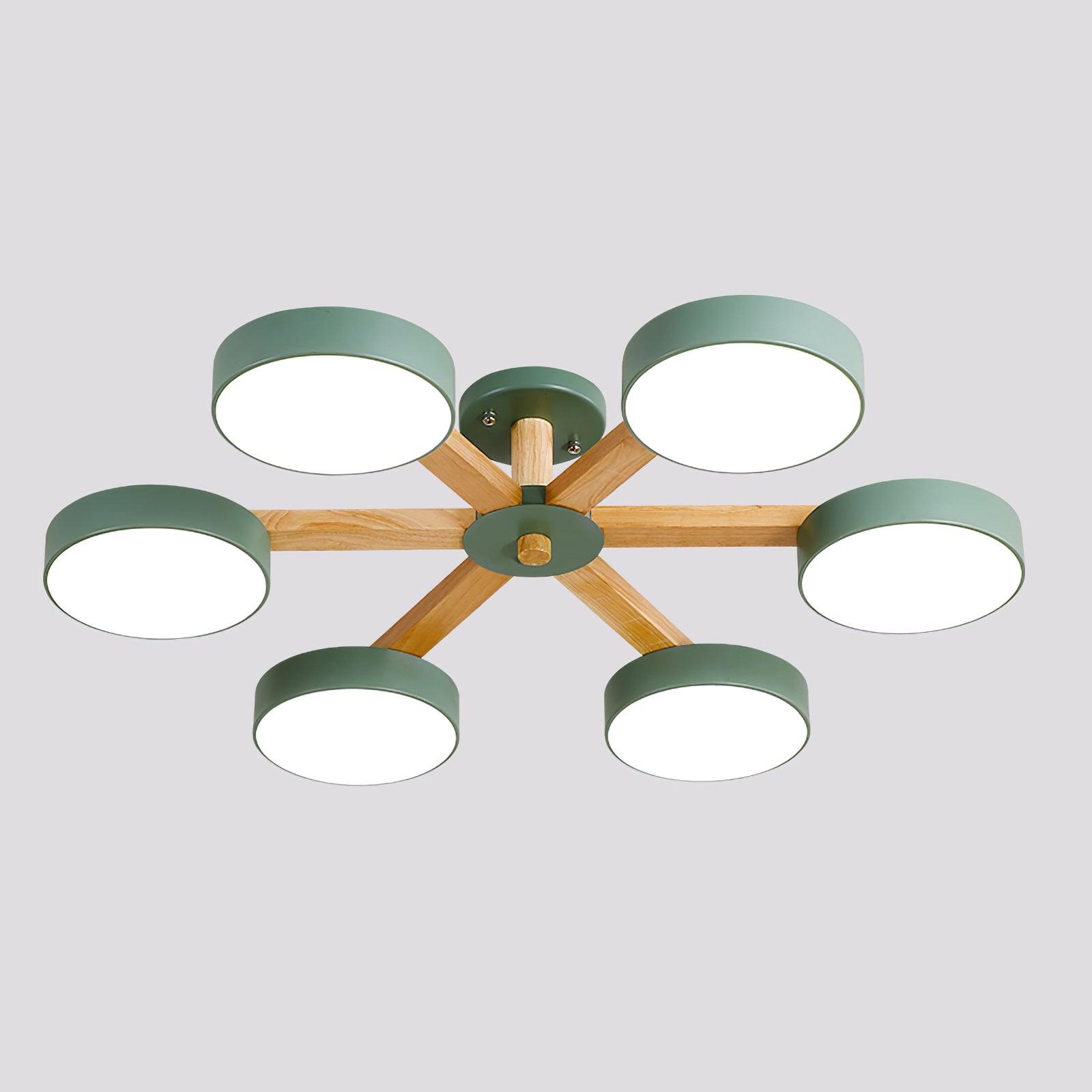Modern Multi Stem Chandelier