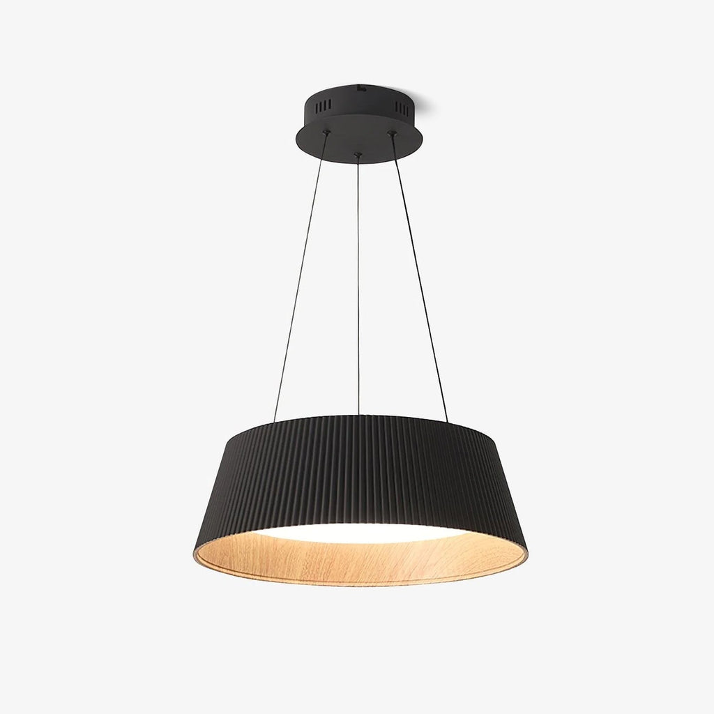 Modern Ribbed Pendant Light