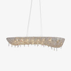 Modern Round Crystal Chandelier