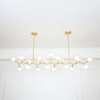 Molecular Glass Balls Chandelier