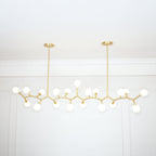 Molecular Glass Balls Chandelier