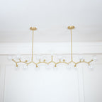 Molecular Glass Balls Chandelier