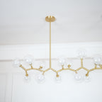 Molecular Glass Balls Chandelier