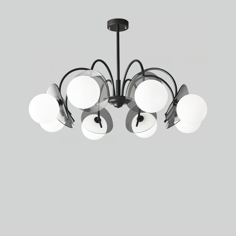 Molecular Spherical Glass Chandelier